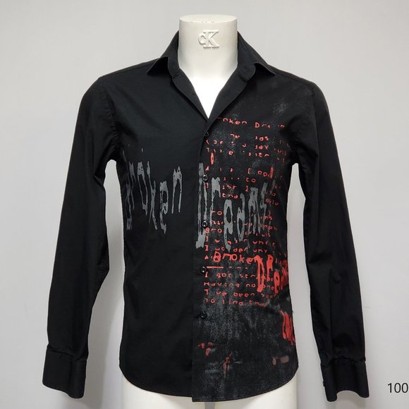 Mens Dress Shirt Long Sleeved XS - Picture 1 of 6